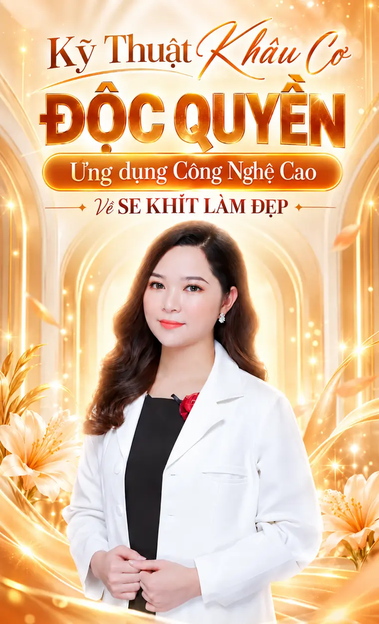 BS. Đinh Thủy — Kỹ thuật khâu cơ, ứng dụng công nghệ cao về se khít làm đẹp