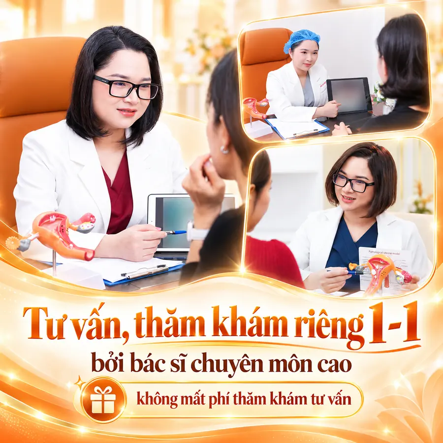Bác sĩ Đinh Thủy tư vấn riêng 1-1 cho khách hàng