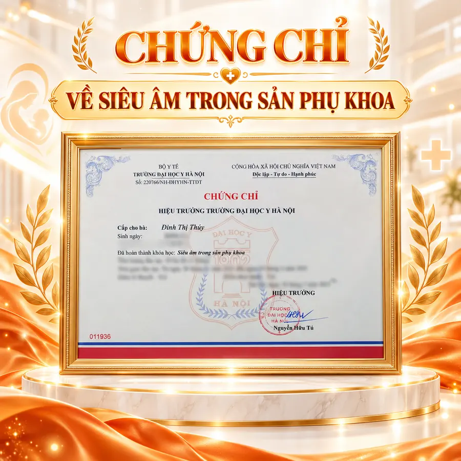 Chứng chỉ Siêu âm trong sản phụ khoa — Đại học Y Hà Nội