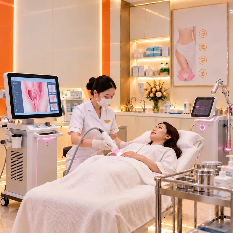 Phòng điều trị với trang thiết bị công nghệ cao